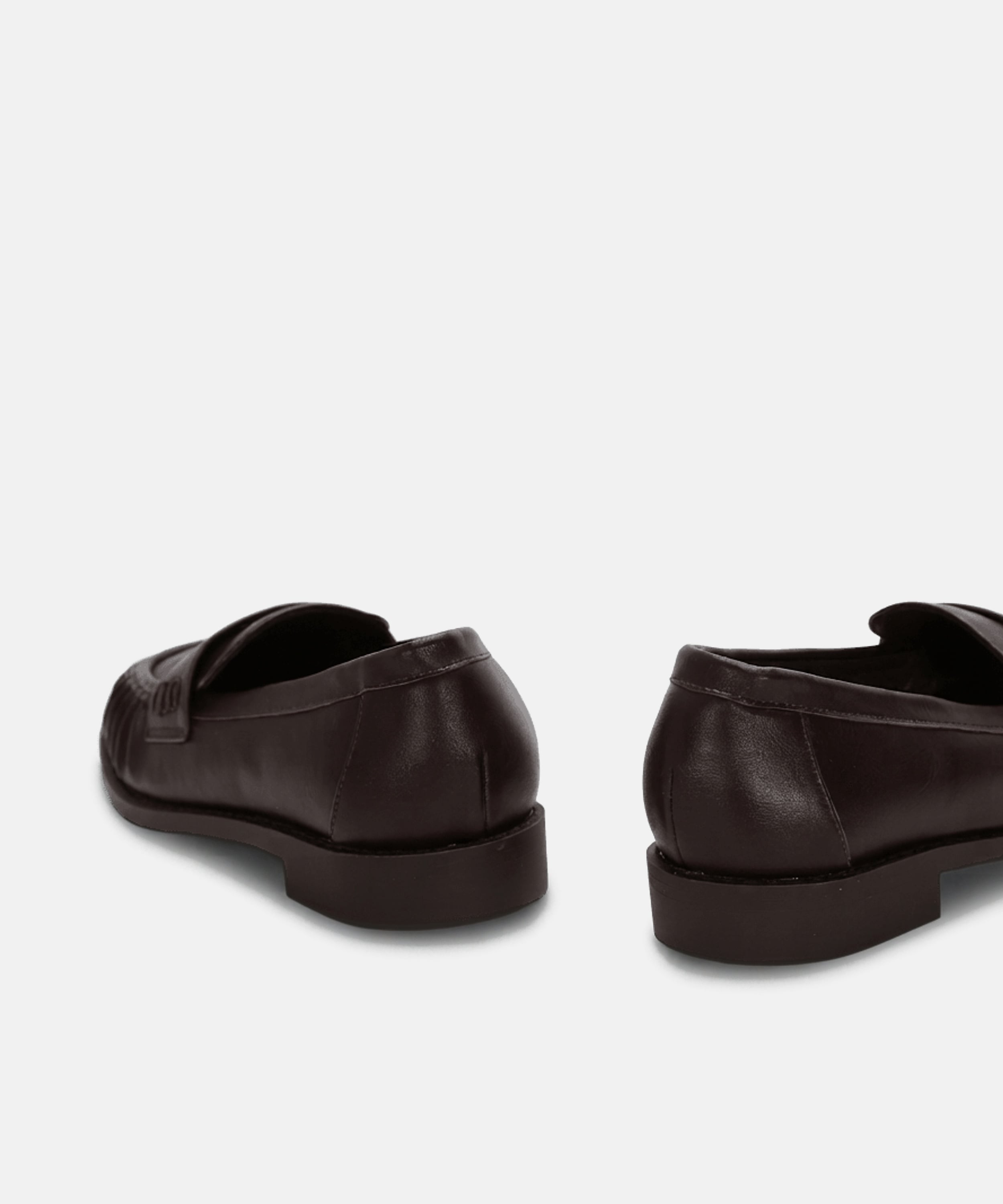 Mocassim plano franzido image number null